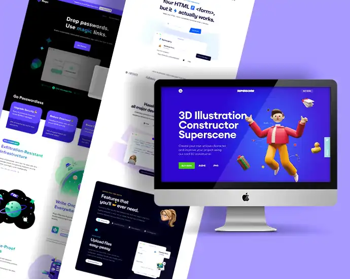 10 Design Concepts of Landing Pages